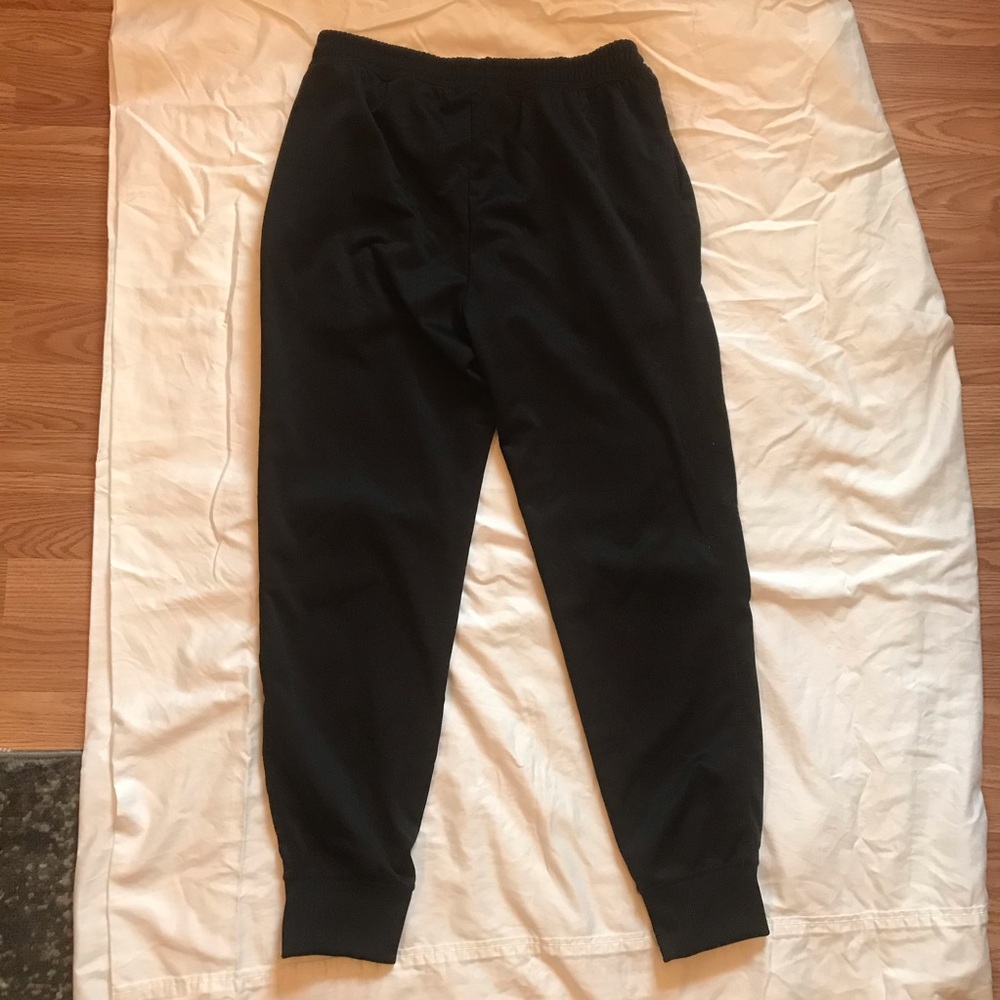 Men's Black Wrestling Sweat Pants Sz M GUC
